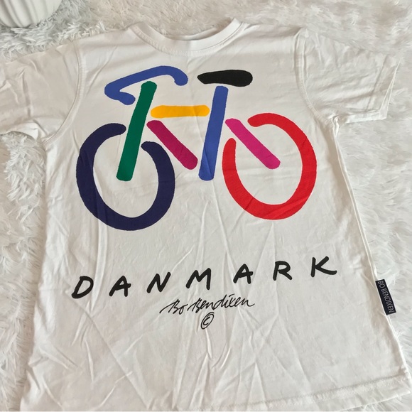 Bo Bendixen | Bycicle Cotton Tee for kids Sz 6-8 - Picture 10 of 11